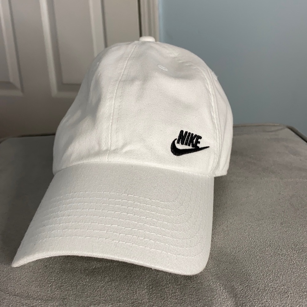 White Nike Hat